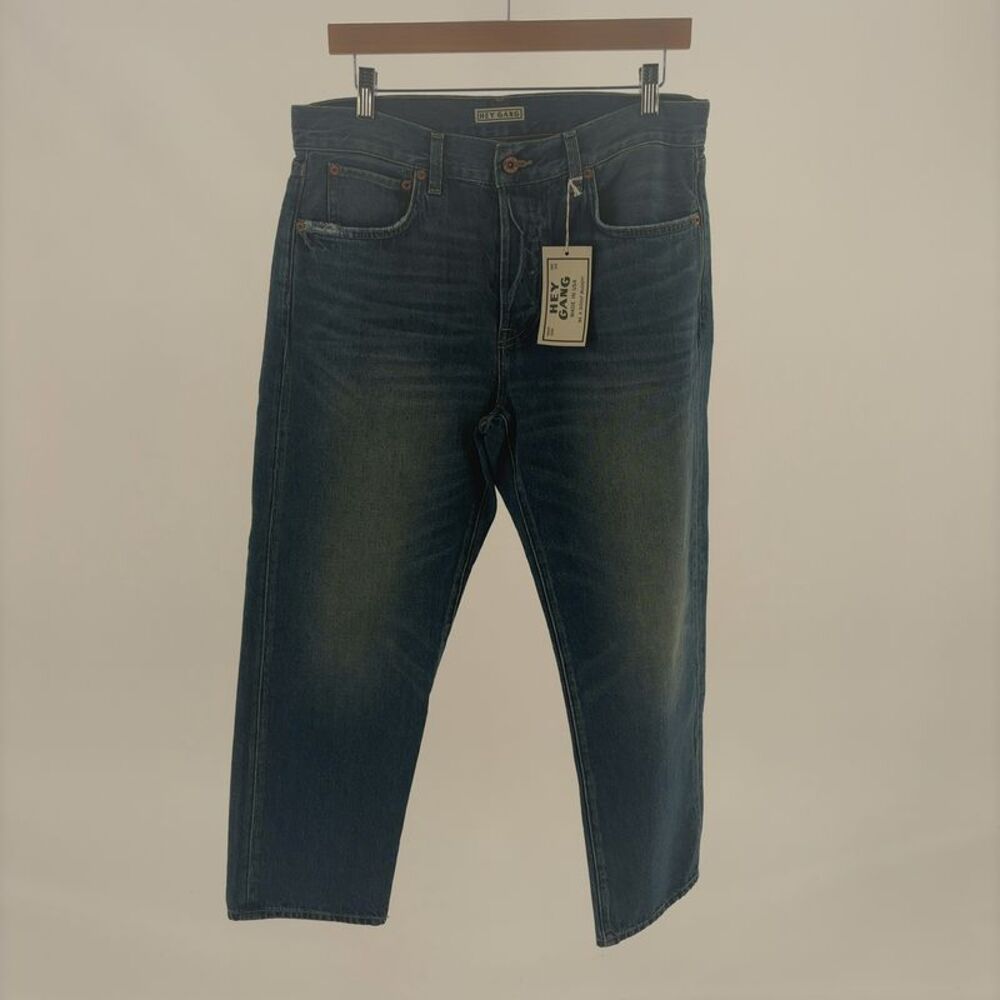 Hey Gang Crop Mid Rise Jeans